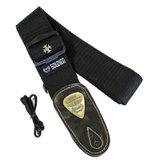 Soldier StrapSoldier Strap ソルジャーストラップ STP-CST-1303A 黒 ギターストラップ