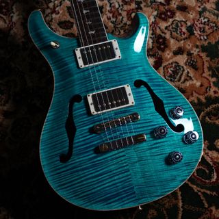 Paul Reed Smith(PRS) McCarty 594 Hollowbody II 10Top Aquamarine (2.63kg)【現物写真】【極上杢目】