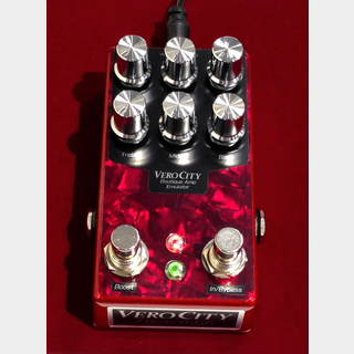 VeroCity Effects Pedals Rev.F-B2 / Pearl Red 【受注対応】【当店オーダー品】【Mesa/Boogie 初期Dual Rectifier エミュレーター】