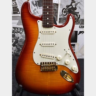 Fender Custom Shop 1960s Stratocaster Flame Maple Top -Aged Cherry Burst- 1997USED!!