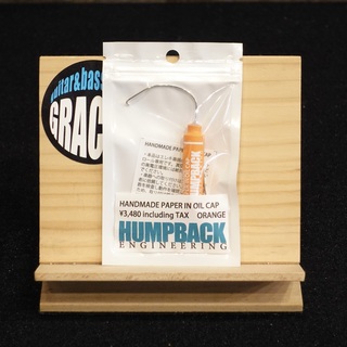 HUMPBACK ENGINEERING Handmade Paper-in-Oil CAP -ORANGE-