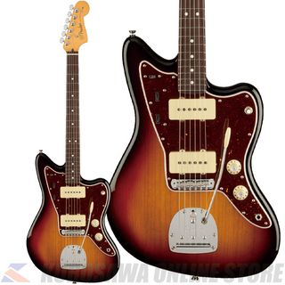 Fender American Professional II Jazzmaster, Rosewood, 3-Color Sunburst 【小物プレゼント】(ご予約受付中)