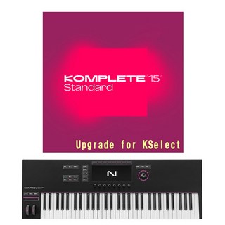 NATIVE INSTRUMENTS KONTROL S61 MK3 + Komplete 15 Standard Upgrade for S-Series MK3【予約商品・9/23以降出荷予定】【予...