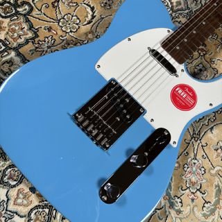 Squier by Fender SONIC TELECASTER Laurel Fingerboard White Pickguard California Blue テレキャスター エレキギターソニ