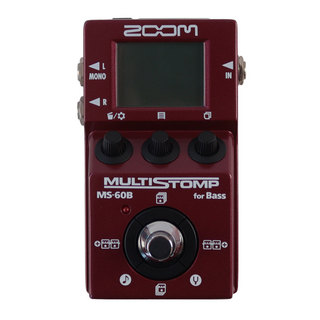 ZOOM 【中古】 ベース用 マルチエフェクター ZOOM MultiStomp MS-60B ズーム ベースエフェクター