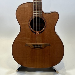 LAG GuitarsT118ACE AUDITORIUM CUTAWAY ACOUSTIC-ELECTRIC NATURAL