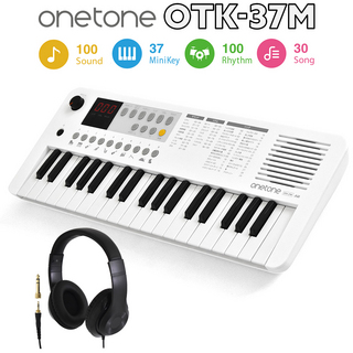 onetone OTK-37M WH 37鍵盤 ヘッドホンセット