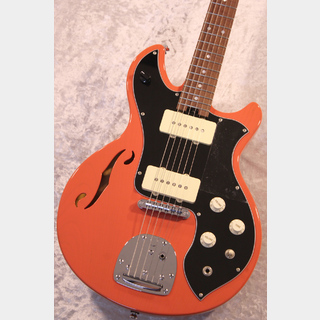 Sago 【欅・楢】【セミホロウ】Curious Flat Top -Fiesta Red- 【3.80㎏】