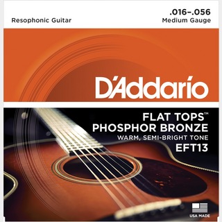 D'Addario ダダリオ EFT13 Resophonic Guitar アコースティックギター弦
