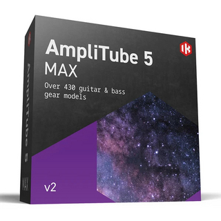 IK Multimedia AmpliTube 5 MAX V2【ダウンロード版/シリアル納品】【代引き不可】