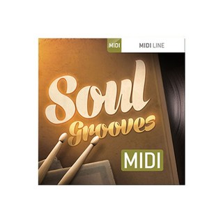 TOONTRACKDRUM MIDI - SOUL GROOVES(オンライン納品専用)(代引不可)