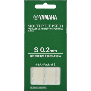 YAMAHAマウスピースパッチ Sサイズ 0.2mm MPPA3S2 6枚入り【福岡パルコ店】