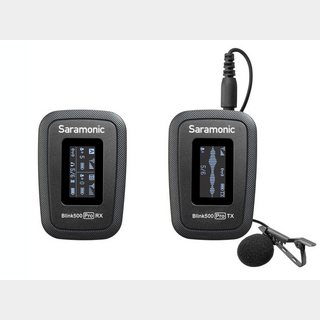 SaramonicBLINK500 PRO B1-JP ◆ ディスプレイ搭載 2.4GHz 1ch ワイヤレスマイクシステム