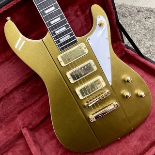 Joe Doe Guitars×Vintage JDV36 Gas Jockey Sparkling Gold Sand (ヴィンテージ ジョードー)