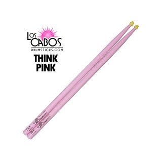 LOS CABOSLCD5APINK [White Hickory 5A] 【Think Pink -Drummers Supporting Breast Cancer Research】