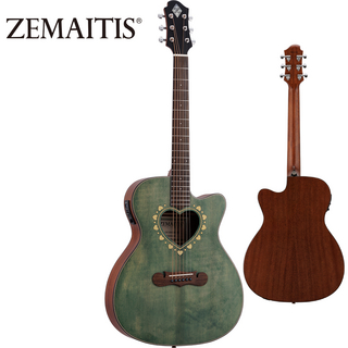 Zemaitis CAF-85HCW -Forest Green-【エレアコ】【WEBショップ限定】
