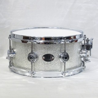 dw 【USED】10ply Maple 12''×6'' Snare Drum - Silver Sparkle