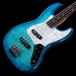 Fender 2024 Collection Made in Japan Hybrid II Jazz Bass QMT Rosewood Aquamarine【渋谷店】