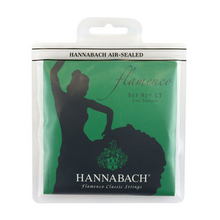 HANNABACH Flamenco SET827LT GREEN ローテンション フラメンコギター弦