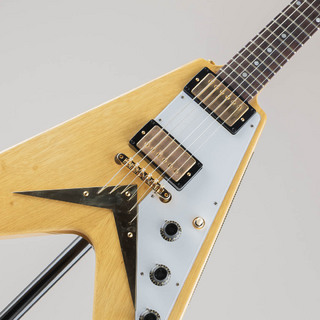 Gibson Custom Shop1958 Korina Flying V Reissue Natural VOS White Pickguard【S/N:84401】