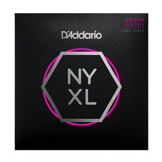 D'Addario NYXL45100 NYXL Bass Regular Light 45-100 4弦エレキベース弦 【心斎橋店】