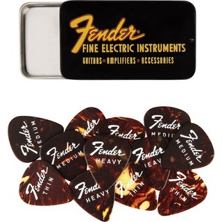 FenderFender Fine Electric Pick Tin (12pcs) [#1980351010]