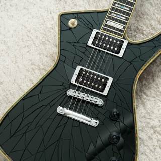 Ibanez PS3CM "Paul Stanley Signature Limited Model" -Black Cracked Mirror Top- 【店頭未展示品】
