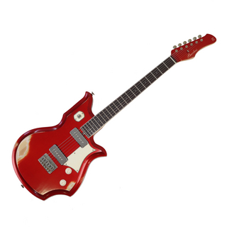 Bacchus バッカス Handmade series CONTINENTAL AKAMATSU 25/R CAR-Aged エレキギター