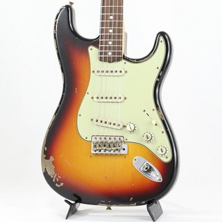 Fender Custom Shop Artist Collection Michael Landau Signature 1968 Stratocaster Relic Bleached 3-Color Sunburst【SN....
