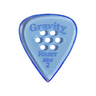 Gravity Guitar PicksRazer -Mini Multi-Hole- GRAM2PM 2.0mm Blue ギターピック