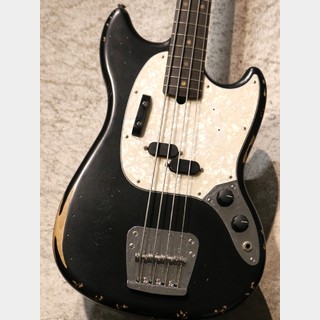 Fender JMJ Road Worn Mustang Bass -Black-【3.61kg】#MX24024221