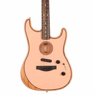 FenderAmerican Acoustasonic Stratocaster Shell Pink フェンダー [新品特価][限定モデル]【渋谷店】