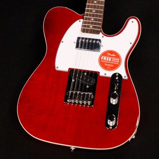 Squier by Fender Affinity Series Telecaster FMT SH Laurel Fingerboard White Pickguard Crimson Red Transparent ≪S/N:C