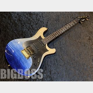 Knaggs Guitars Severn Trem HSS #1518(Blue Wicked Burst)