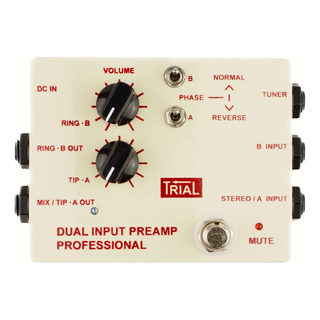 TRIAL Dual Input Preamp Professional プリアンプ トライアル【WEBSHOP】