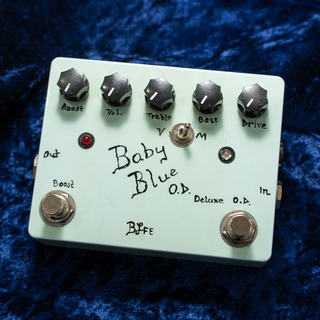 BJF Electronics Baby Blue Overdrive Deluxe with Toggle Switch