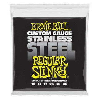 ERNIE BALL【大決算セール】 Regular Slinky Stainless Steel Electric Guitar Strings #2246