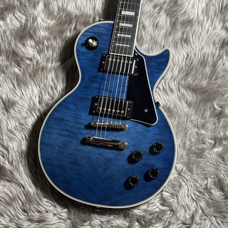 Epiphone Les Paul Custom Quilt Viper Blue 【現物画像】