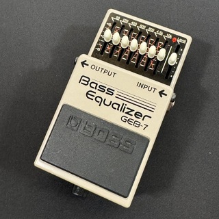 BOSS GEB-7 Bass Equalizer イコライザー EQ ベース用エフェクター【現物写真】