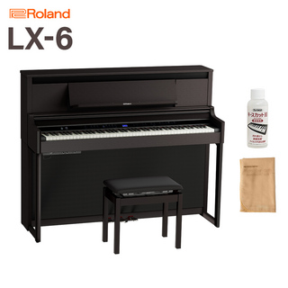 RolandLX6 DRS ダークローズウッド調仕上げ 電子ピアノ 88鍵盤 【配送設置無料・代引不可】