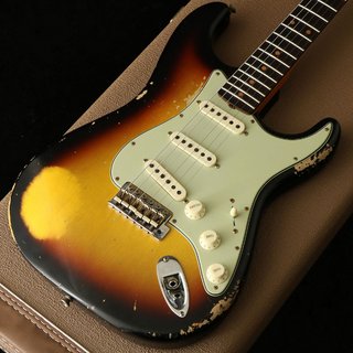 Fender Custom Shop 1960 Stratocaster Heavy Relic Faded Aged 3Color Sunburst【御茶ノ水本店】