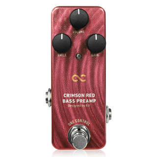 ONE CONTROL CRIMSON RED BASS PREAMP