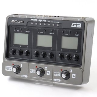 ZOOMG3 / Gutiar Effects & Amp Simulator ギター用 マルチエフェクター【池袋店】
