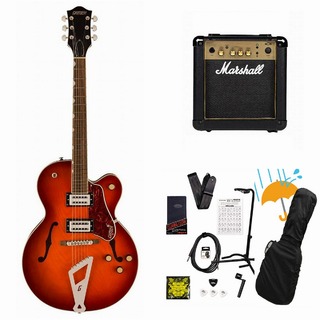 Gretsch G2420 Streamliner HollowBody withChromatic II Broad’Tron BT-3S PickupsFireburst Marshall MG10アンプ