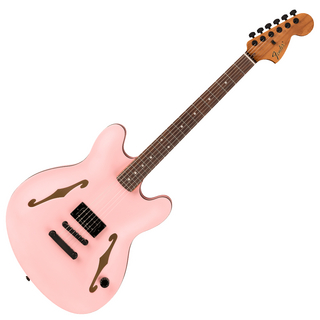 Fenderフェンダー Tom DeLonge Starcaster RW BHW Satin Shell Pink エレキギター