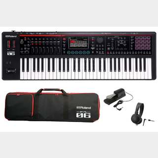 Roland FANTOM-06 [ペダル&ヘッドホンセット!] 61鍵盤 多用途シンセサイザー【WEBSHOP】