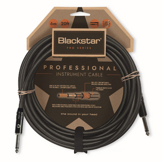 BlackstarProfessional Instrument Cable 6m S/S