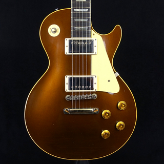Gibson Custom Shop1957 Les Paul Standard Mahogany Top Darker Gold Top w/Dark Back Light Aged NH