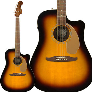 FenderRedondo Player Walnut Fingerboard Sunburst エレアコギター Californiaシリーズ