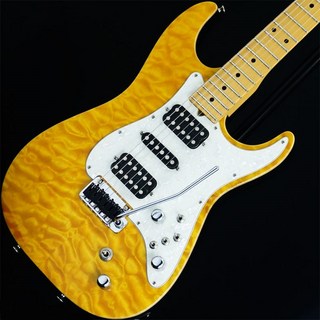 TOM ANDERSON 【USED】Drop Top Classic Quilted Maple Top on Basswood (Translucent Yellow with Binding)#7-25-97N